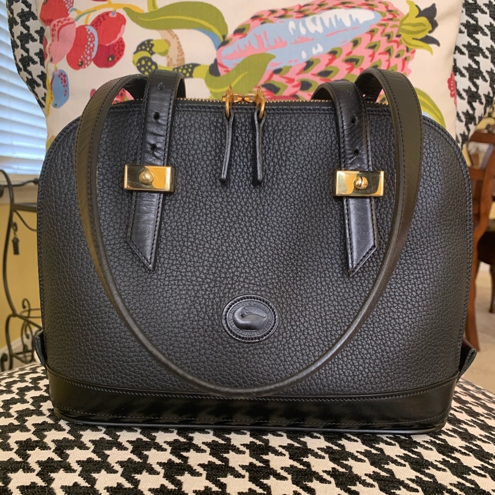 Dooney and Bourke Vintage Metro Zip Zip Satchel